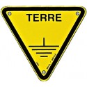 Triangle d'avertissement "Terre"